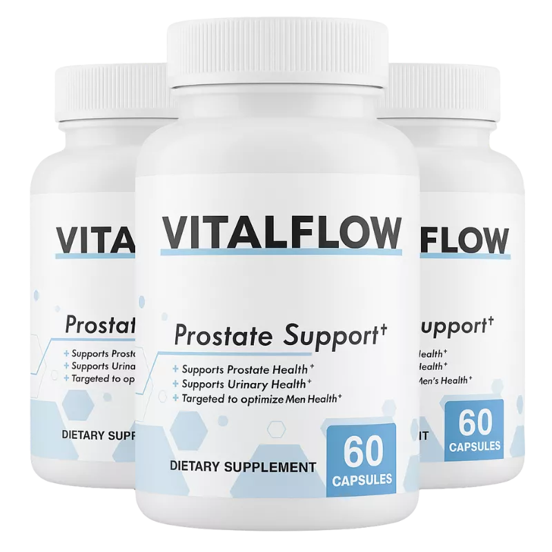 VitalFlow Prostate Wellness Formula – Natural Support for Men’s Health